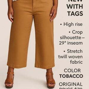 Torrid Tobacco Brown High Rise Pants